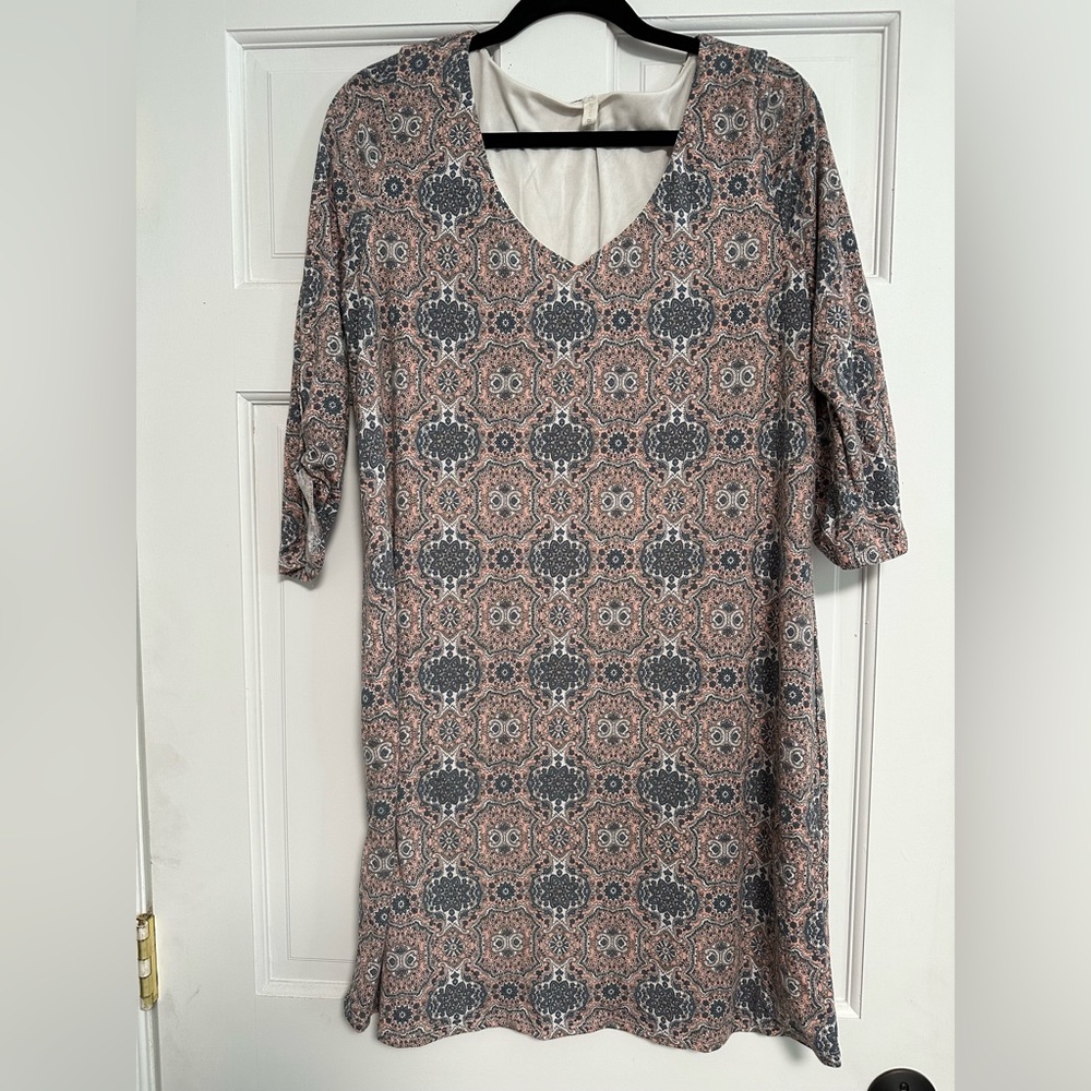 Pinkblush 3/4 Sleeve Dress